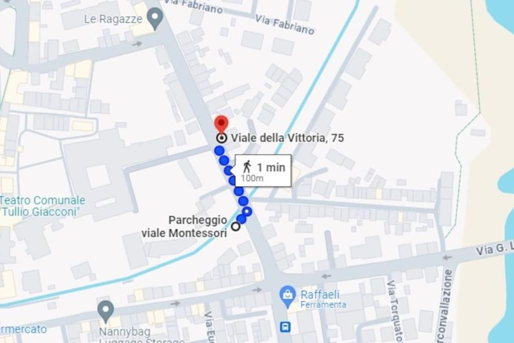 Casa Nel Verde - 4 Posti Letto Apartment เคียราวาลเล ภายนอก รูปภาพ